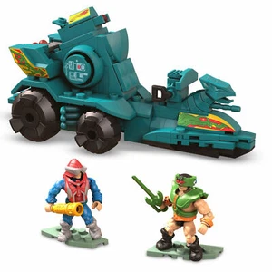 Mega Construx Masters of the Universe Battle Ram w/ Tri Klops & Mekaneck Figures - Picture 1 of 5