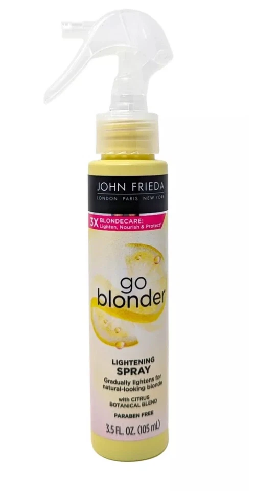 John Frieda Go Blonder Controlled Lightening Spray 3.5 fl. oz Gradually Lightens — 第 1/1 张图片
