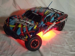 Traxxas Slash 2WD / 4x4, VXL / XL-5 V2 LED underglow kit - RED - Picture 1 of 5