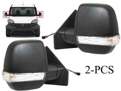 New Fits 2015-2022 Ram Promaster City Left Right Door Side Rear View Mirror Set - Imagem 1 de 4
