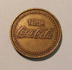 TRINK Coca-Cola AUTOMATEN MÜNZE, Wertmarke,  Token, Messing Ø 19 mm; 3,7 g Jeton