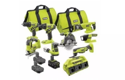RYOBI Canada 18V Cordless Combo Kit (9-Tool) - Image 1 of 4
