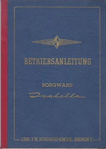 Borgward Isabella Limosina Manual de instrucciones Manual 4ª edición Enero 1955 - Imagen 1 de 2