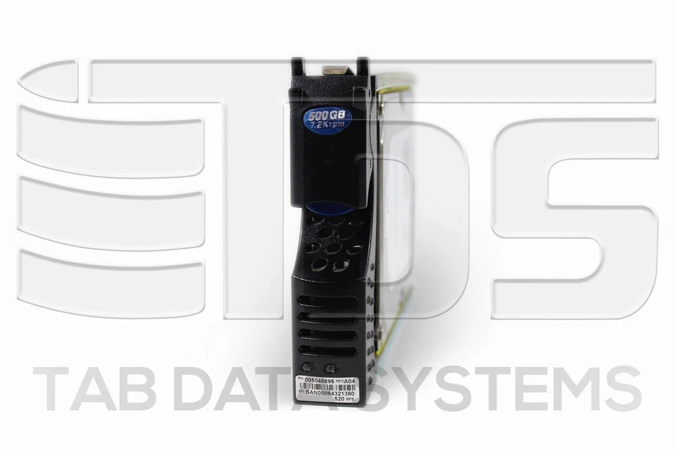 EMC Clariion 005048696 500GB 7.2K 2Gbps 3.5" FC HDD in Caddy for CX4 CX-2G72-500 - Image 1 of 1