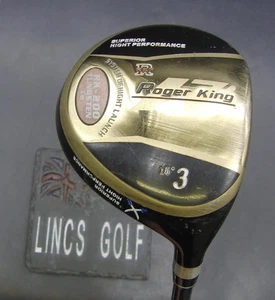 Roger King RK-200 Tungsten 15° 3 Wood Regular Graphite Shaft Black Grip - Picture 1 of 5