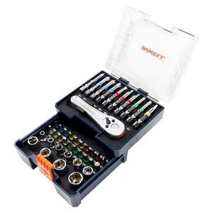 41 Piece 1/4 Inch Drive Mini Ratchet Wrench Set,Mini Socket Set,Screwdriver B... - Picture 1 of 7