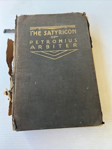 das Satyrikon des Petronius Schiedsrichterbuch, privat gedruckt # 2500/36 - Bild 1 von 11