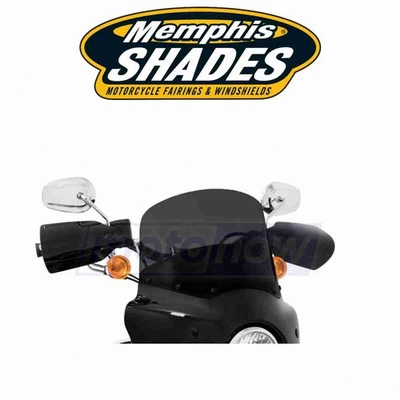 Memphis Shades Windshield for Road Warrior Fairings for 2007-2014 Harley ti Foto 1 de 4