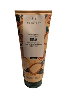 The Body Shop Loción Corporal Argán 200ML 6.7 FL OZ Nueva Loción Vegana - Imagen 1 de 12