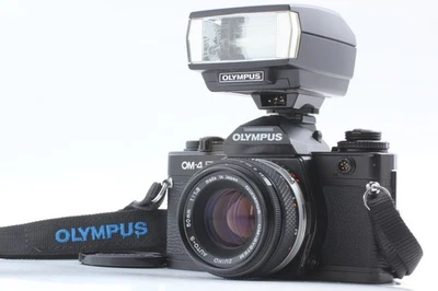 【NEUWERTIG】 Olympus OM-4Ti Titan 35mm Filmkamera mit Zuiko 50mm F1.8... - Bild 1 von 4