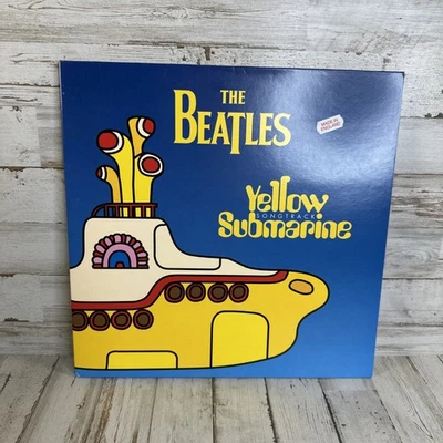 Beatles Yellow Submarine Soundtrack (YELLOW VINYL) VG+ 1999 LP UK - Image 1 of 4