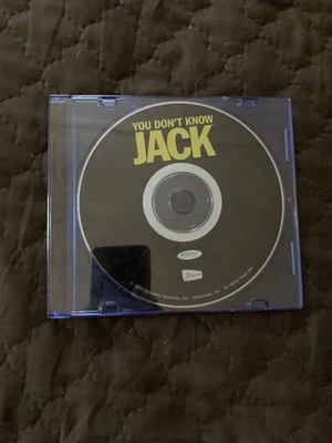 You Don't Know Jack  (Windows/Macintosh, 1995) - Game Only *READ DESC* - Image 1 of 3