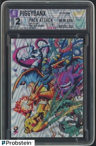 2024 Piggy Banx PiggyBanx 1/1 1st Ed Pack Attack Pokemon Groove Explicit Good 2 - Bild 1 von 5