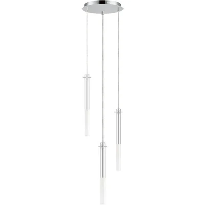 ET2 Contemporary Lighting E31095-93PC Pipette Pendant Polished Chrome - Image 1 of 4