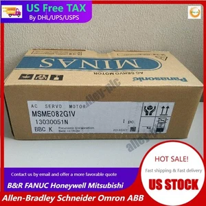 Servomotor Panasonic MSME082G1V gratuito de impuestos de EE. UU. 1 pieza nuevo envío rápido - Imagen 1 de 1