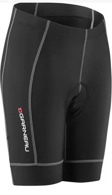 Garneau Request Promax Size Junior Medium Boys Black Shorts Padded Cycling - Image 1 of 4