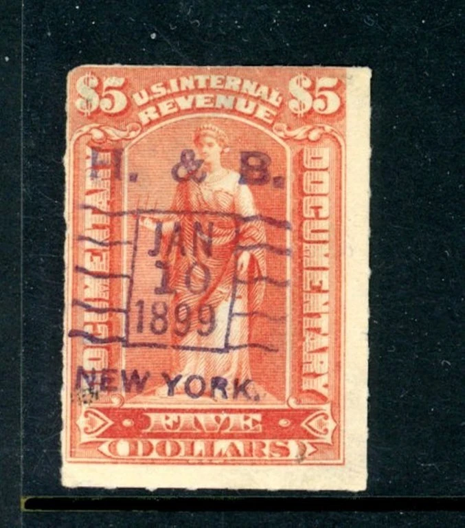 US Scott # R175 - Used - 1/10/1899 Cancel - See Scan    (10-C259) - Image 1 of 1