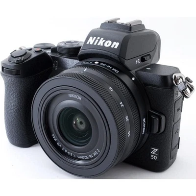 Nikon Z 50 16-50 VR Spiegellose Kamera Kit Gebraucht WLAN Bluetooth SD Karte JP - Bild 1 von 4