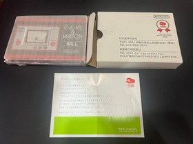 gamewatch Game Watch Ball Reprint Edition With Box Japan