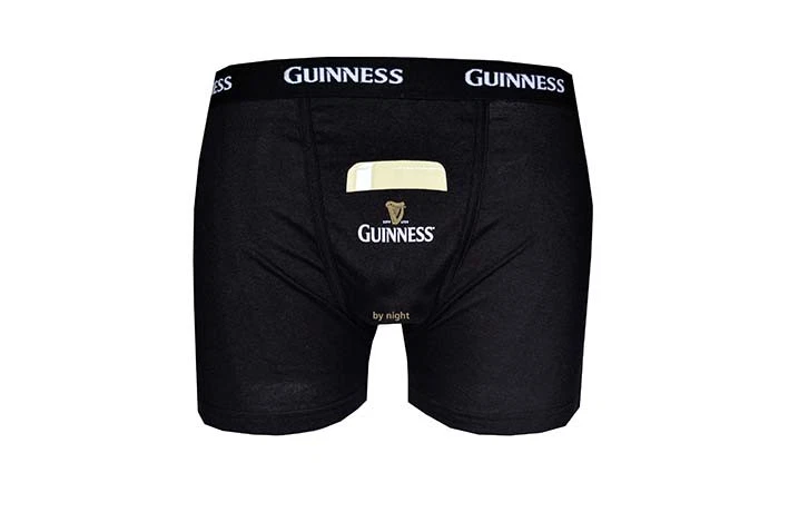 Боксерский черный эластичный пояс Guinness by Night большая пинта хлопок - Изображение 1 из 1