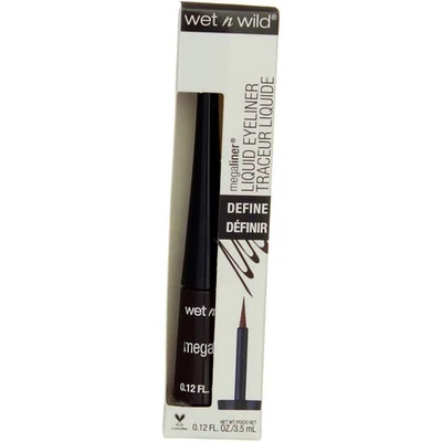 3 Pack Wet n Wild MegaLiner Liquid Eyeliner, Espresso Brown 118, 0.12 fl oz - Image 1 of 4