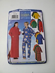 Vintage Butterick Schnittmuster 5215 Misses Loungewear Gr. XS-M (C) - Bild 1 von 6