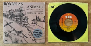 7" FRENCH SP BOB DYLAN ANIMALS SPECIAL JUKE-BOX - Picture 1 of 2