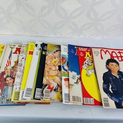 Mad Cracked Magazine You Pick 1980's  Hulk Hogan Star Wars Trek Super Mario OJ - Image 1 of 4