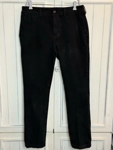 Men’s AE American Eagle Black Chinos 32 Slim Stretch Extreme Flex Pants - Picture 1 of 2