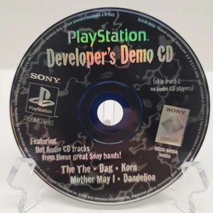 PS1 Hear it now! Play it Later! Developer's Demo Disc 1995 Rare Very Good - Picture 1 of 2