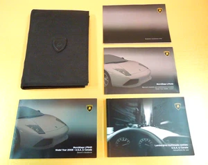 2008 LAMBORGHINI MURCIELAGO LP640 OWNERS MANUAL SET W/CASE MINT - Picture 1 of 10