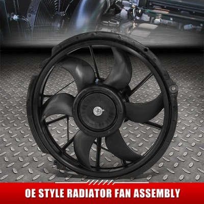 Левый оригинальный вентилятор охлаждения радиатора в сборе для 96–06 Ford Taurus Mercury Sable - Изображение 1 из 4