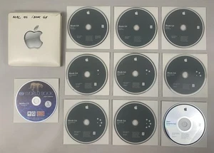 iBook G4 System Restore 5 Discs & Installation 3 Discs Mac OS X 10.3 2003 Mint - Picture 1 of 6