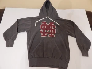 Mississippi State Vintage grau Hoodie Größe Erwachsene Medium Unisex NCAA - Bild 1 von 9