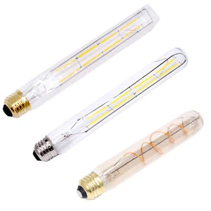 Dimmable E26 Vintage Retro LED COB Filament Light 8W Glass Bright Lamp 110V/220V - Picture 1 of 13