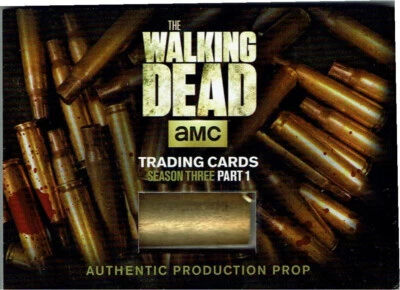 The Walking Dead Season 3 Part 1 TWD Prop SC-01 Shell Casing from Prison Assault - Image 1 of 2