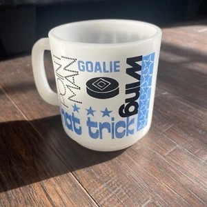 Taza de vidrio con leche GLASBAKE taza de hockey té café resistente al calor de colección - Imagen 1 de 4