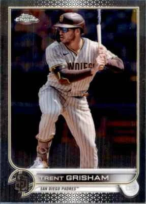 2022 Topps Chrome Trent Grisham Baseball Cards #175 - Image 1 of 2