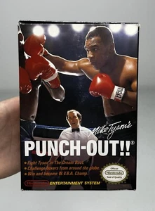 Nintendo NES Mike Tyson’s Punch-Out!! Star Code Variant Box Only *Some Wear* - Afbeelding 1 van 14