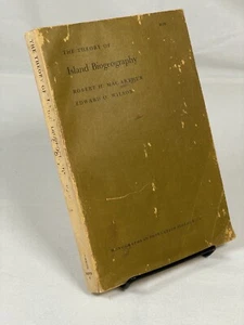 THEORY OF ISLAND BIOGEOGRAPHY 1967 1st Printing WILSON MAC ARTHUR Princeton - Bild 1 von 15