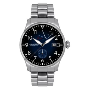 Junkers Flieger Gangreserve Men's Watch 9.64.01.01.M Sapphire Glass 1 21/32in - Picture 1 of 5