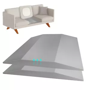 2 Pcs 20"X 20" Foam Couch Cushion Support For Sagging Seat High Density Trape... - Picture 1 of 7