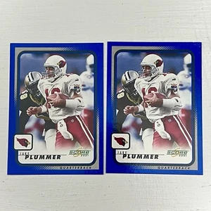 Jake ‘The Snake’ Plummer 2001 Score Blue #3 MINT Cardinals Legends Jersey ASU QB - Picture 1 of 2