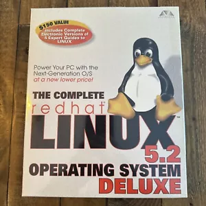 New Sealed Redhat Linux 5.2 Operating System Deluxe 90s Rare - Picture 1 of 6