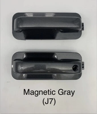 Juego de dos manijas de puerta delanteras izquierda y derecha gris magnético Ford F-150 2015-2020 Foto 1 de 4