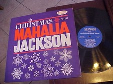 MAHALIA JACKSON-KENWOOD#499 " CHRISTMAS WITH MAHALIA JACKSON " -VG+