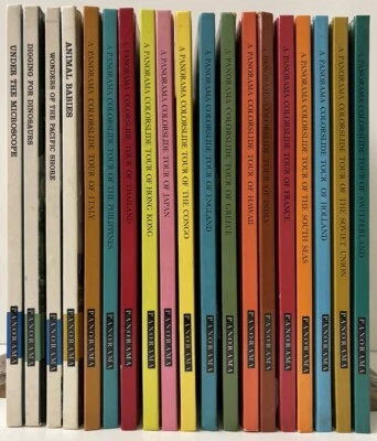 Lot of 19 Guided Tours of the World Panorama Books 33 Record Color Slides 1961 — 第 1/4 张图片