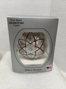 Heart Gifts By Teresa Handpainted Keepsakes Made In USA Swarovski Tree Ornament - Picture 1 of 6