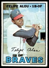 1967 Topps Felipe Alou Atlanta Braves #530