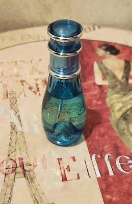 Davidoff Cool Water Mujer Perfume Eau de Toilette Spray Tamaño de Viaje RARO 0,5 OZ Foto 1 de 2